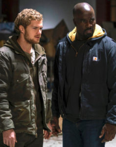 Danny Rand (Iron Fist) and Luke Cage (Power Man)