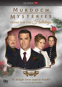 Murdoch Mysteries: Home For the Holidays DVD cover