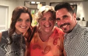 Andrea with Don Diamont and Heather Tom