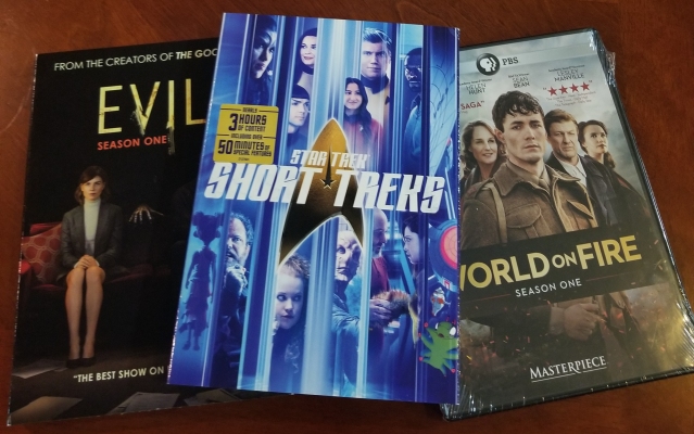 3 of my newer DVDs