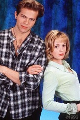 Brian Gaskill as Bobby and T.C. Warner as Kelsey on "All My Children."