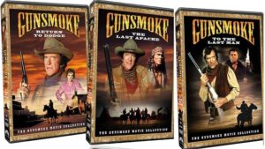 Gunsmoke movie DVD covers