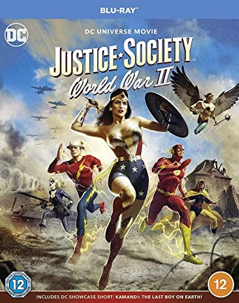 "Justice Society: World War II" [Blu-ray] DVD cover