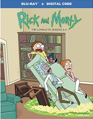 Rick and Morty: Seasons 1-4 [Blu-ray] DVD cover