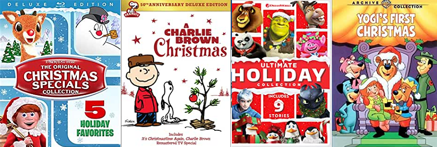 A Charlie Brown Christmas Deluxe Edition and other DVDs