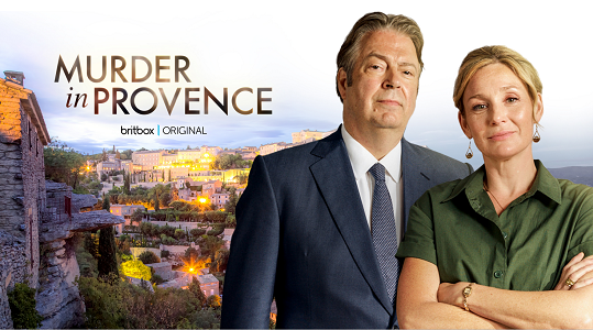 "Murder in Provence" starring Roger Allam, Keala Settle and Nancy Carroll