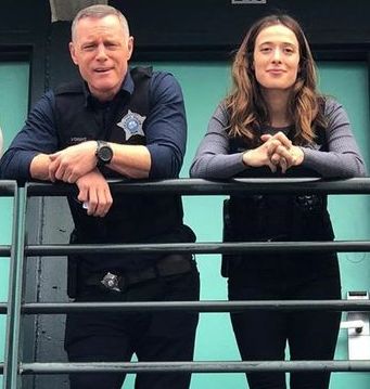 Jason Beghe and Marina Squerciati of "Chicago PD" on NBC