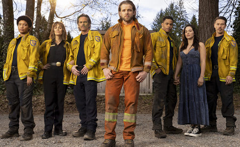 cast shot for "Fire Country" on CBS