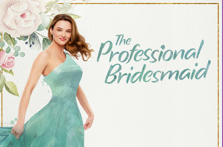 Key art for "The Professional Bridesmaid" from the Hallmark press site