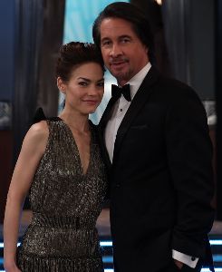 MICHAEL EASTON (Finn) with REBECCA HERBST (Elizabeth) on GENERAL HOSPITAL – Episode “15127” – “General Hospital” airs Monday – Friday, on ABC (check local listings). (ABC/Christine Bartolucci)