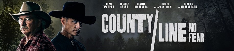 Banner for "County Line: No Fear" on INSP