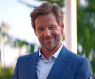 Jamie Bamber as Harry King in "Cannes Confidential" on Acorn