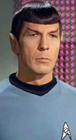 Mr. Spock, Science Officer of the starship Enterprise