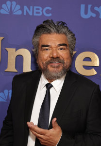 NBCUNIVERSAL EVENTS -- NBCUniversal Press Tour, January 15, 2023 -- Pictured: NBC’s “Lopez vs. Lopez”, George Lopez -- (Photo by: Todd Williamson/NBCUniversal)