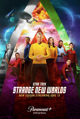 Key Art for season 2 of "Star Trek: Strange New Worlds" on Paramount+