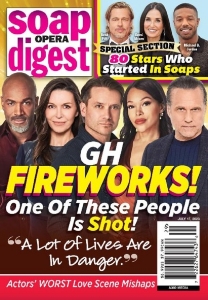 Soap Opera Digest cover for July 17, 2023