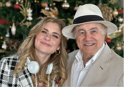 Taylor Ann Thompson who also stars in Ladies Of The '80s: A Divas Christmas with Larry Thompson, Executive Producer Courtesy of Larry Thompson Entertainment