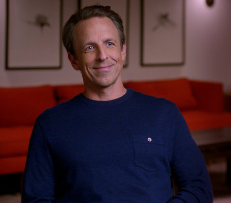 GOOD ONE: A SHOW ABOUT JOKES -- Pictured: Seth Meyers -- (Photo by: PEACOCK)