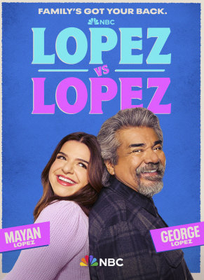 LOPEZ VS LOPEZ -- Pictured: "Lopez vs Lopez" Key Art -- (Photo by: NBCUniversal)