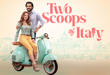 "Two Scoops of Italy" key art