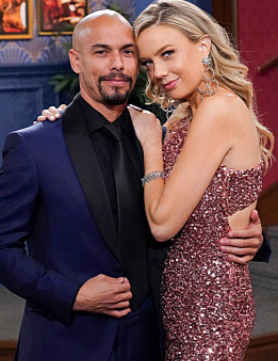 Pictured: "50th Anniversary Episode" -- Coverage of the CBS Original Daytime Series THE YOUNG AND THE RESTLESS, scheduled to air on the CBS Television Network. Pictured: Bryton James and Melissa Ordway. Photo: Monty Brinton/CBS ©2023 CBS Broadcasting, Inc. All Rights Reserved.