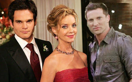 Greg Rikaart (Leo), Judith Chapman (Diane/Anjelica) and Steve Burton (Harris) in their Y&R roles as Kevin, Gloria and Dylan.