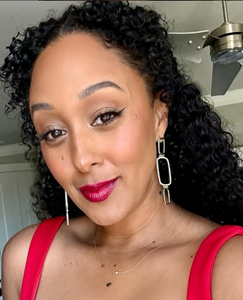 Tamera Mowry-Housley of "Scouting for Christmas" on Hallmark; photo from her Instagram