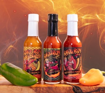 Bad Boy Hot Sauces from Sean Kanan