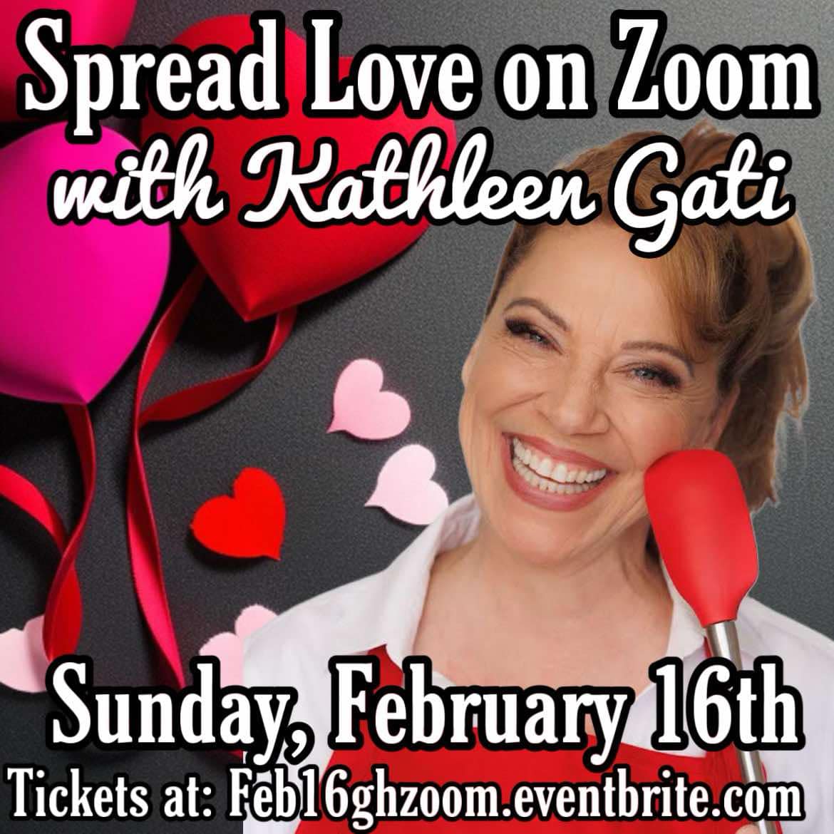 Event with Kathleen Gati Sunday, Feb. 16 on Zoom https:/feb16ghzoom.eventbrite.com/