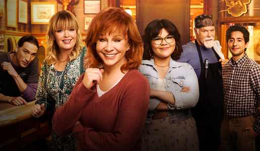 "Happy's Place" key art from NBC