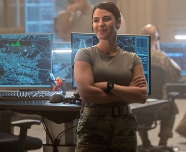 THE HUNTING PARTY -- "Ron Simms" Episode 201 -- Pictured: Sara García as Jennifer Morales -- (Photo by: Ralph Bavaro/NBC)