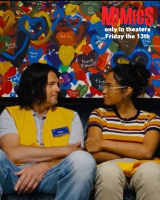 Kristoffer Polaha and Mōriah star in the film "Mimics"