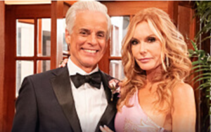 Michael (Christian Jules LeBlanc) and Lauren (Tracey Bregman) on "Young and the Restless" on CBS/Paramount+ (pic from Paramount Press site)