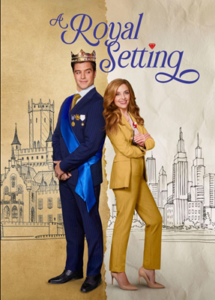 Key art for "A Royal Setting" from Hallmark press site