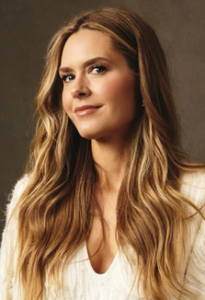 Maggie Lawson stars in "Boston Blue" Fridays on CBS (photo from Instagram)