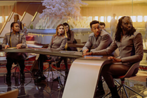 "Star Trek: Starfleet Academy" cadets (photo from Paramount press site)