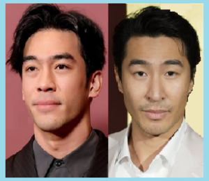 Chris Pang and Justin Chien of "The Season" on HULU (banner pics from the actors' Instagram)