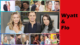 Desktop wallpaper of Wyatt and Flo on B&B by Amanda