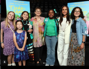 cast, director Alysa Nahmias, and Archewell Productions executive producer Meghan, Duchess of Sussex! (photo from Instagram)