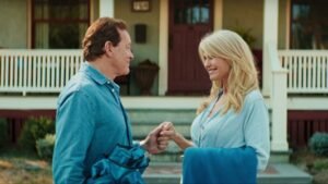 Steve Guttenberg and Christie Brinkley in the movie "American Summer" (photo from film PR)