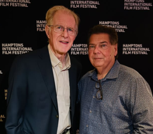 Director Rick Cutter and executive producer Ed Begley, Jr., of the film "The Grid Unplugged" (photo from Instagram)