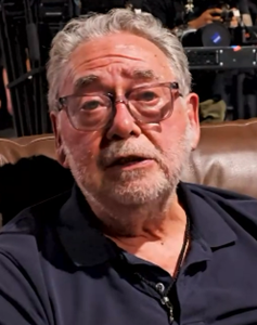 Guillermo Navaroo, cinamatographer of "Pan's Labryrinth." (screencap from video on official 20th anniversary Instagram.)